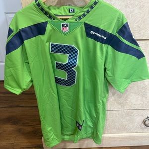 Seattle Seahawks Russell Wilson Jersey Sz Medium - Used